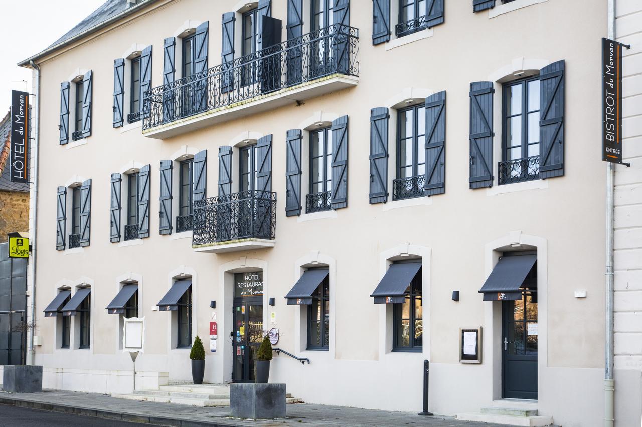 Logis Hotel Du Morvan - Restaurant La Table De Jerome Luzy Екстериор снимка